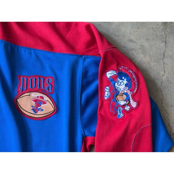 Retro Los Angeles Dons Football Jersey Size 58 Mitchell & Ness Blue 1947 #15 - Picture 3 of 11